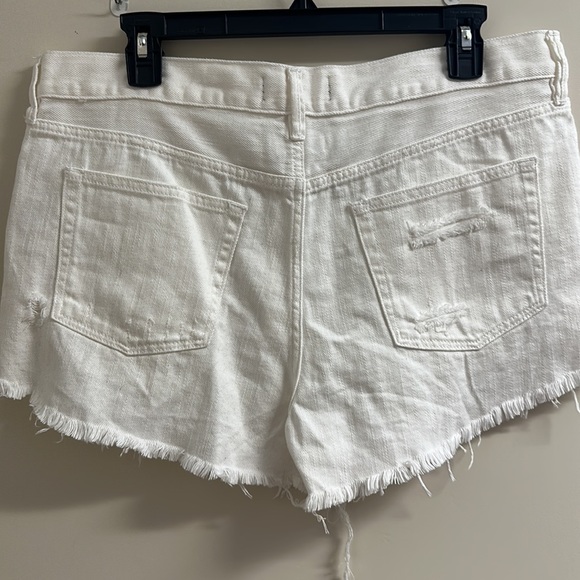 FP white Jean shorts size 31 - Picture 4 of 8